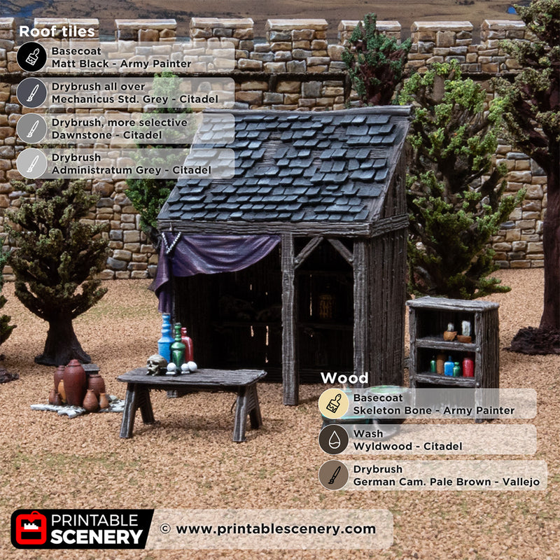 Alice’s Knick-Knacks – Printable Scenery 3D printed tabletop terrain
