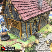 Port Winterdale Lighthouse – Printable Scenery 3D printed tabletop terrain