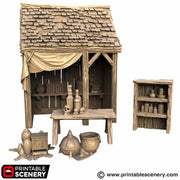 Alice’s Knick-Knacks – Printable Scenery 3D printed tabletop terrain
