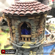 Port Winterdale Lighthouse – Printable Scenery 3D printed tabletop terrain