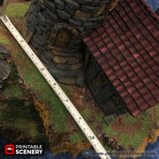 Port Winterdale Lighthouse – Printable Scenery 3D printed tabletop terrain
