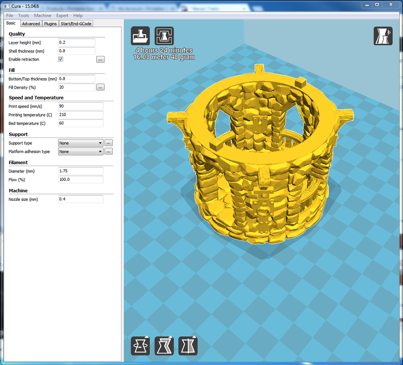 Port Winterdale Lighthouse – Printable Scenery 3D printed tabletop terrain