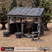 Castle Stables – Printable Scenery 3D printed tabletop terrain