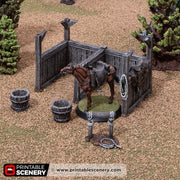 Castle Stables – Printable Scenery 3D printed tabletop terrain