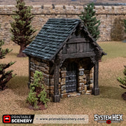 Outside Vault – Printable Scenery 3D printed tabletop terrain