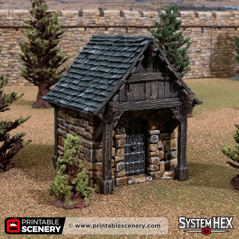 Outside Vault – Printable Scenery 3D printed tabletop terrain