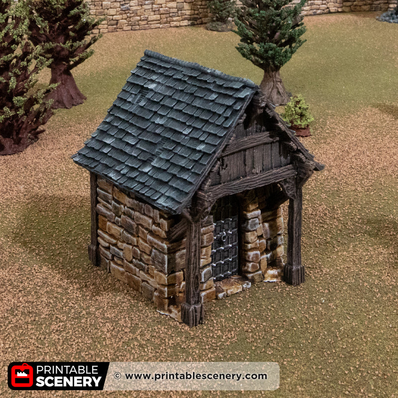 Outside Vault – Printable Scenery 3D printed tabletop terrain