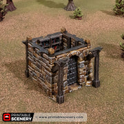 Outside Vault – Printable Scenery 3D printed tabletop terrain