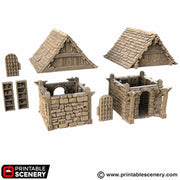 Outside Vault – Printable Scenery 3D printed tabletop terrain