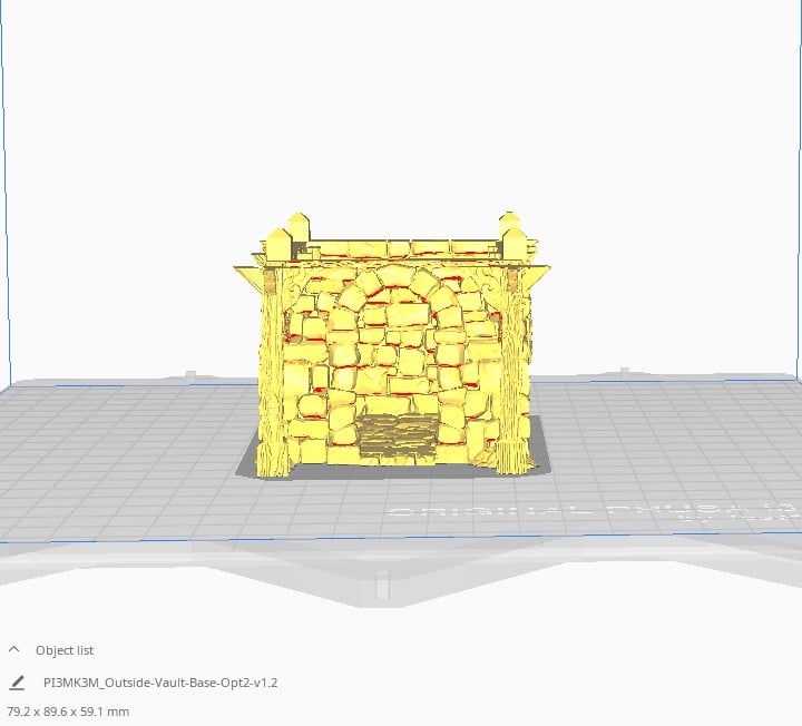 Outside Vault – Printable Scenery 3D printed tabletop terrain