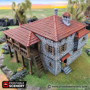 Port Winterdale Tavern – Printable Scenery 3D printed tabletop terrain