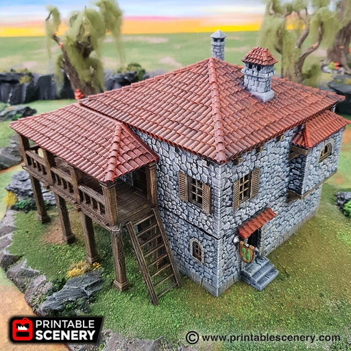 Port Winterdale Tavern – Printable Scenery 3D printed tabletop terrain