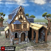 Winterdale Tavern – Printable Scenery 3D printed tabletop terrain