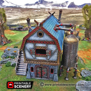 Dwarven Brewhouse – Printable Scenery 3D printed tabletop terrain