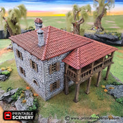 Port Winterdale Tavern – Printable Scenery 3D printed tabletop terrain