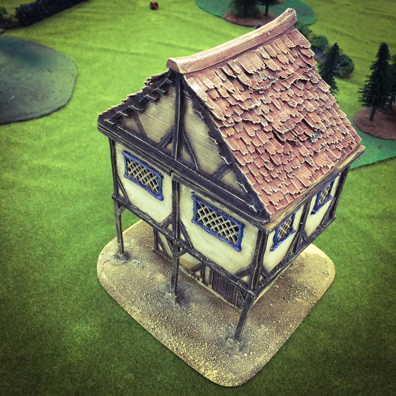 Winterdale Townhouse – Printable Scenery 3D printed tabletop terrain