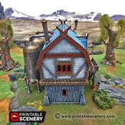 Dwarven Brewhouse – Printable Scenery 3D printed tabletop terrain