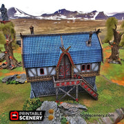 Dwarven Brewhouse – Printable Scenery 3D printed tabletop terrain