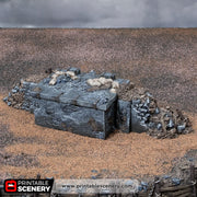 Trench Mausoleum – Trench Crusade compatible SystemHEX 3D printed terrain