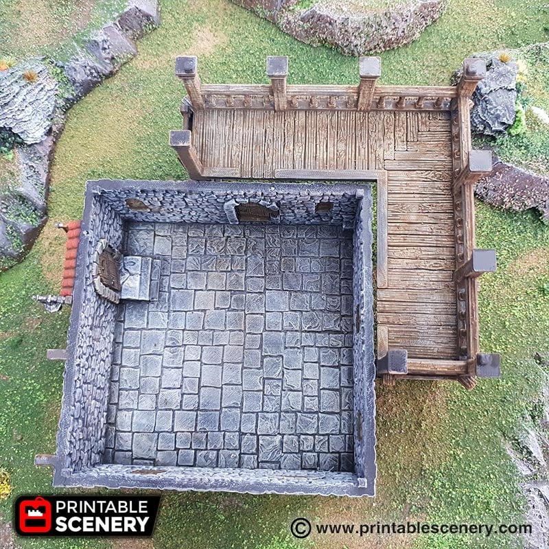 Port Winterdale Tavern – Printable Scenery 3D printed tabletop terrain