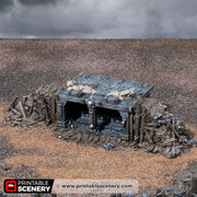 Trench Mausoleum – Trench Crusade compatible SystemHEX 3D printed terrain