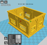 Winterdale Townhouse – Printable Scenery 3D printed tabletop terrain