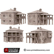 Port Winterdale Tavern – Printable Scenery 3D printed tabletop terrain