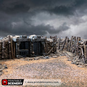 Trench Mausoleum – Trench Crusade compatible SystemHEX 3D printed terrain