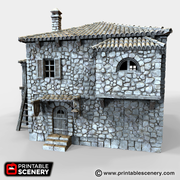 Port Winterdale Tavern – Printable Scenery 3D printed tabletop terrain