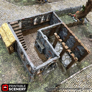 Winterdale Tavern – Printable Scenery 3D printed tabletop terrain