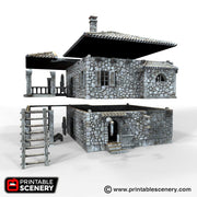 Port Winterdale Tavern – Printable Scenery 3D printed tabletop terrain