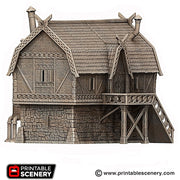 Dwarven Brewhouse – Printable Scenery 3D printed tabletop terrain