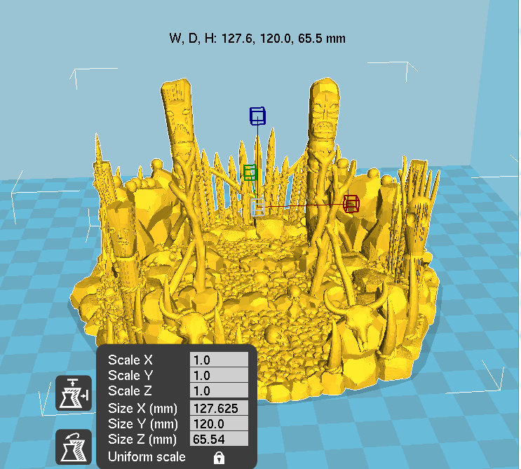 Lost Tribes Burial Platform – Printable Scenery 3D printed tabletop terrain