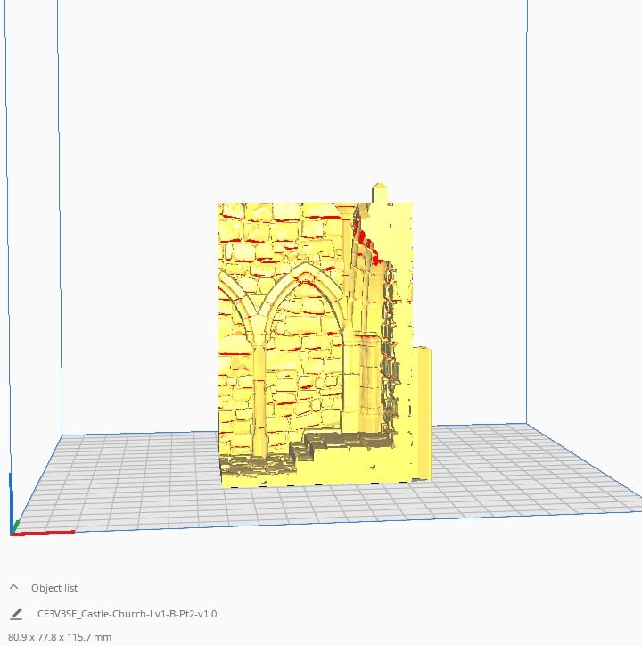 Castle Church – Printable Scenery 3D printed tabletop terrain