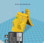 Winterdale Tavern – Printable Scenery 3D printed tabletop terrain