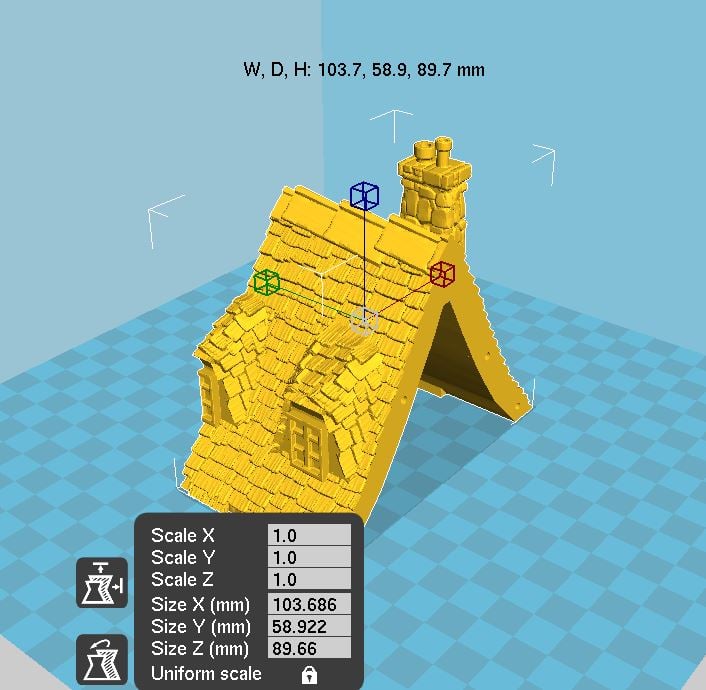 Winterdale Tavern – Printable Scenery 3D printed tabletop terrain