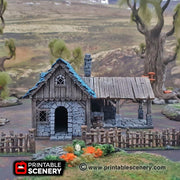 Winterdale Blacksmith – Printable Scenery 3D printed tabletop terrain