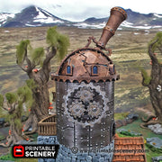 Winterdale Observatory – Printable Scenery 3D printed tabletop terrain