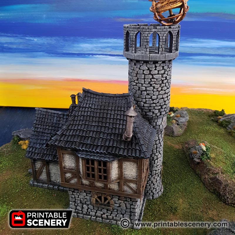 Port Winterdale Navigators' Guild – Printable Scenery 3D printed tabletop terrain
