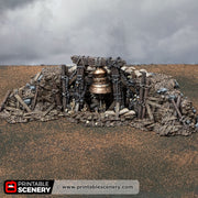 Trench Bell – Trench Crusade compatible SystemHEX 3D printed terrain