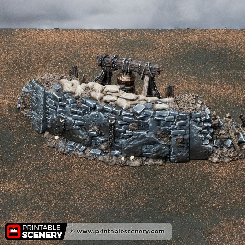 Trench Bell – Trench Crusade compatible SystemHEX 3D printed terrain