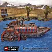 Dwarven Steam Ironclad – Printable Scenery 3D printed tabletop terrain