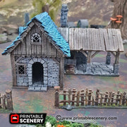 Winterdale Blacksmith – Printable Scenery 3D printed tabletop terrain