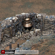Trench Bell – Trench Crusade compatible SystemHEX 3D printed terrain