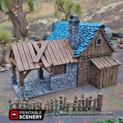Winterdale Blacksmith – Printable Scenery 3D printed tabletop terrain