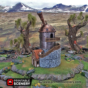 Winterdale Observatory – Printable Scenery 3D printed tabletop terrain