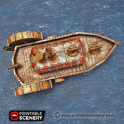 Dwarven Steam Ironclad – Printable Scenery 3D printed tabletop terrain