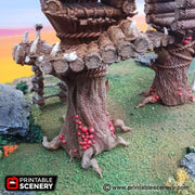 Lost Tribes Tribal Cells – Printable Scenery 3D printed tabletop terrain