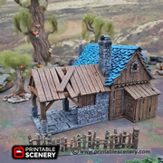 Winterdale Blacksmith – Printable Scenery 3D printed tabletop terrain