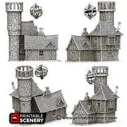 Port Winterdale Navigators' Guild – Printable Scenery 3D printed tabletop terrain